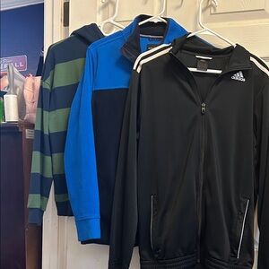 Bundle of 3 (1 hoodie, 2 jackets)
